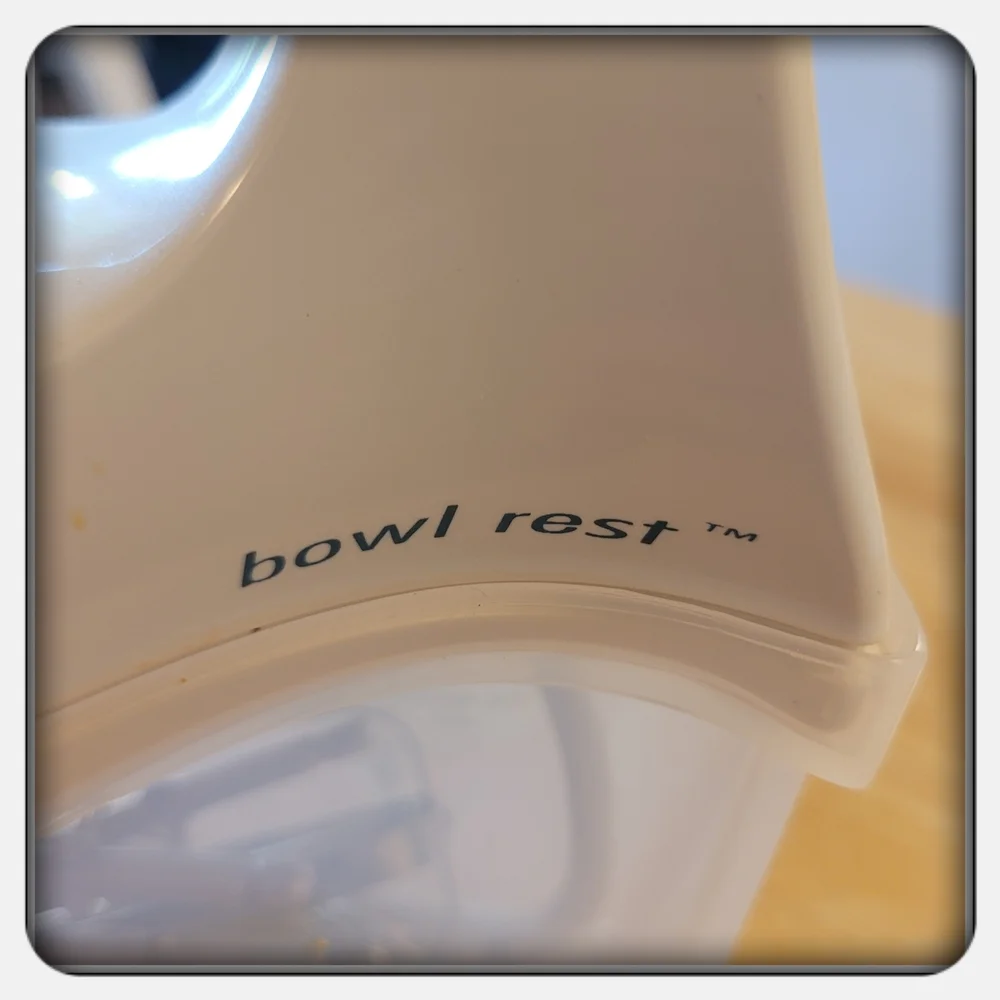 Hamilton Beach White Hand Mixer with Storage Case